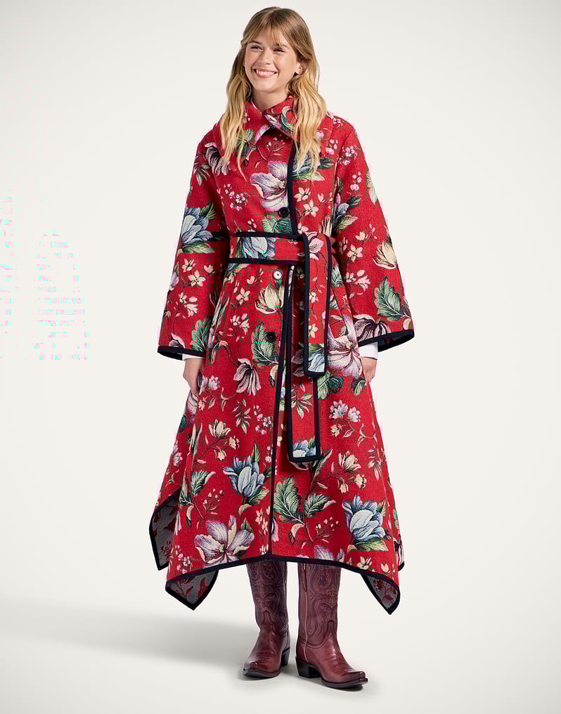 La DoubleJ In My Power Coat La DoubleJ In My Power Coat Honolulu Red JAC0143JCQ117HON01RE01