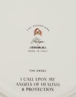La DoubleJ Decorative Plate La DoubleJ Decorative Plate The Angel Brown DPL0001CER001ANG01BR11