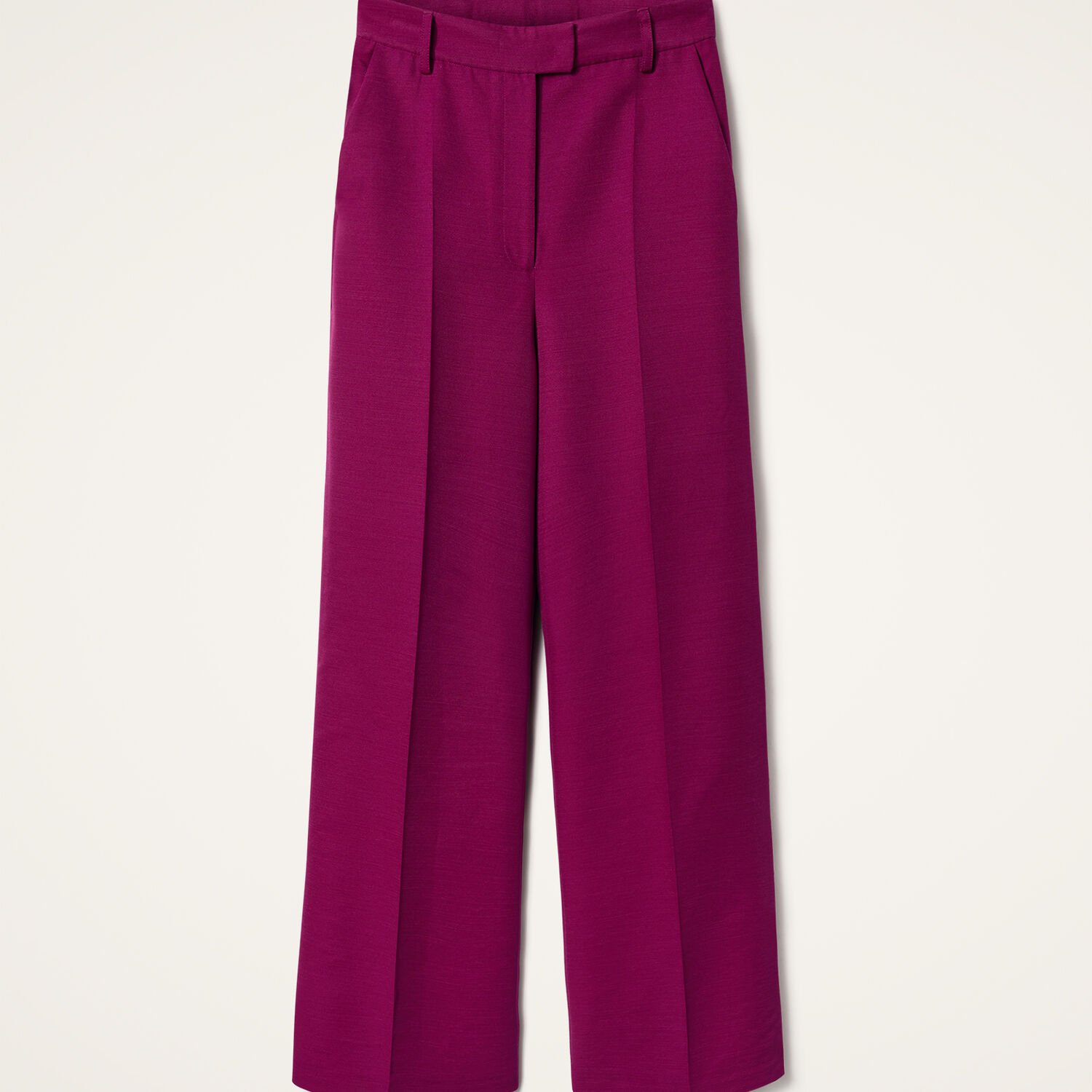 La Doublej Let Loose Pants In Solid Purple