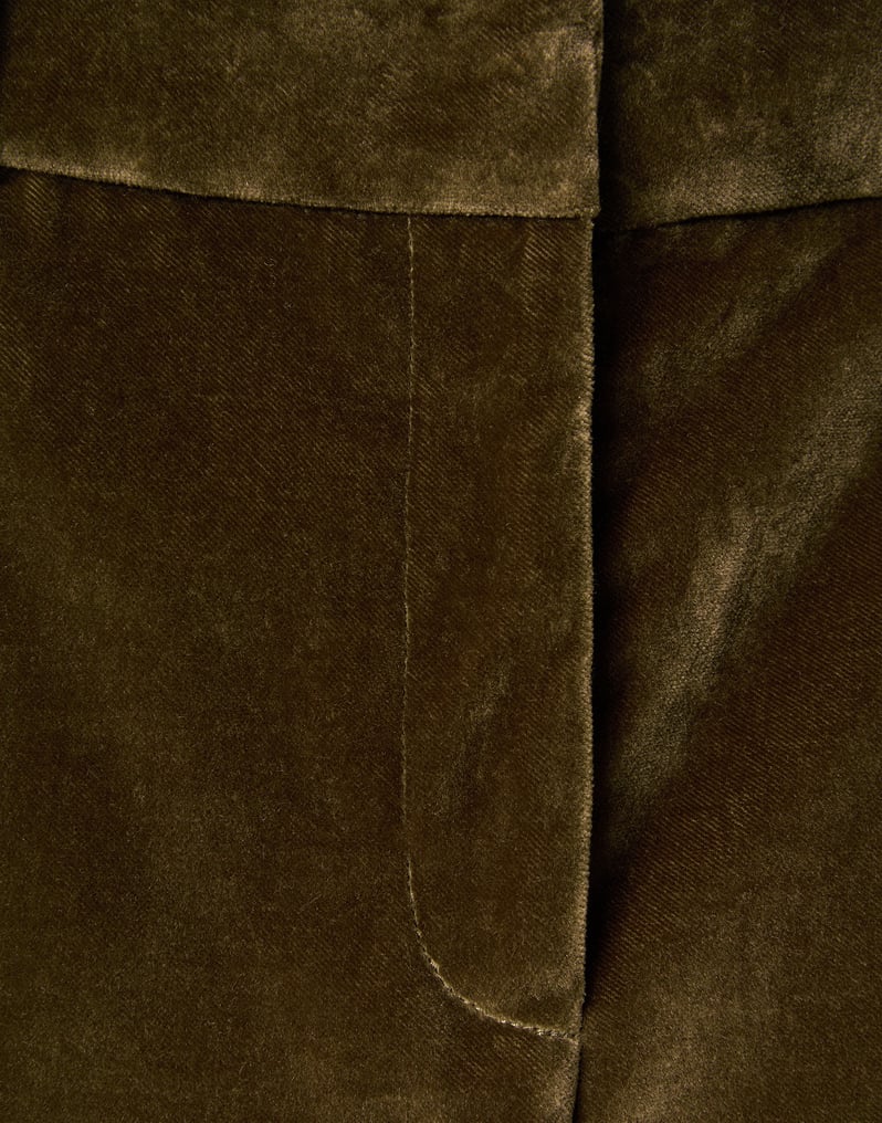 La DoubleJ 24/7 Pants La DoubleJ 24/7 Pants Solid Moss Green TRO0069VEL011SOLIDGR14