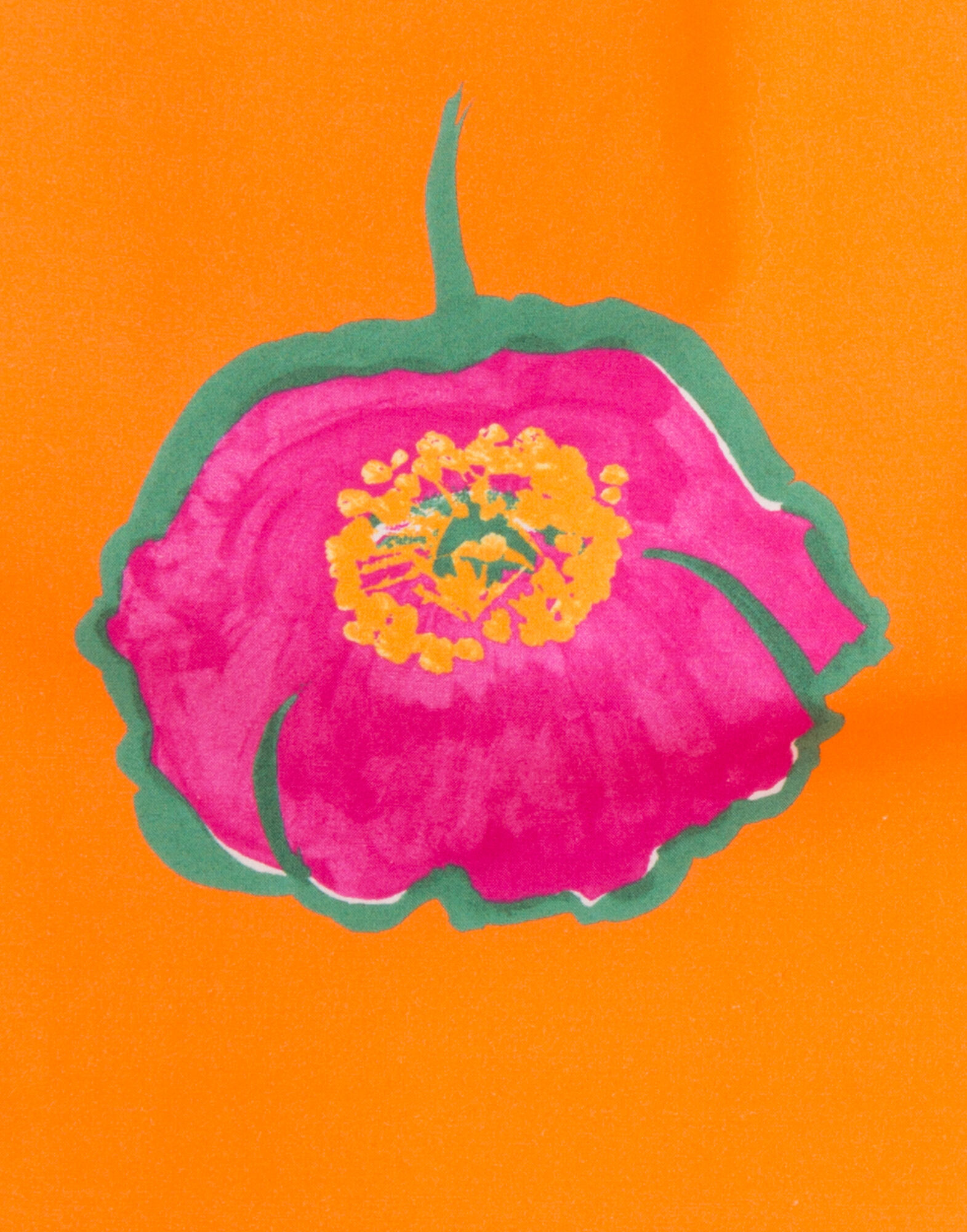 LaDoubleJ Yacht Dress Papaveri Arancio DRE0030COT001PAP0002