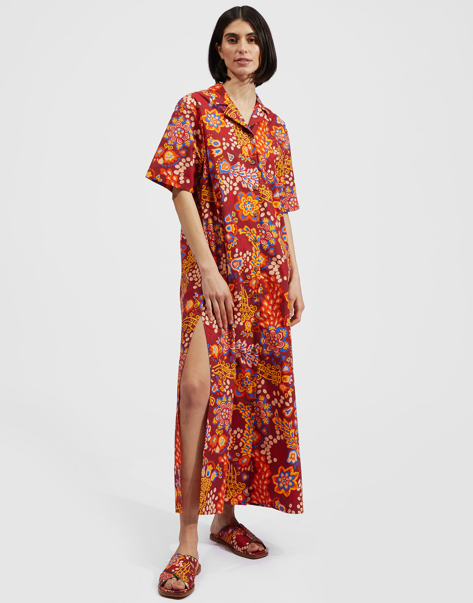 La DoubleJ Bowling Dress Taranta DRE0340COT001TAR0001