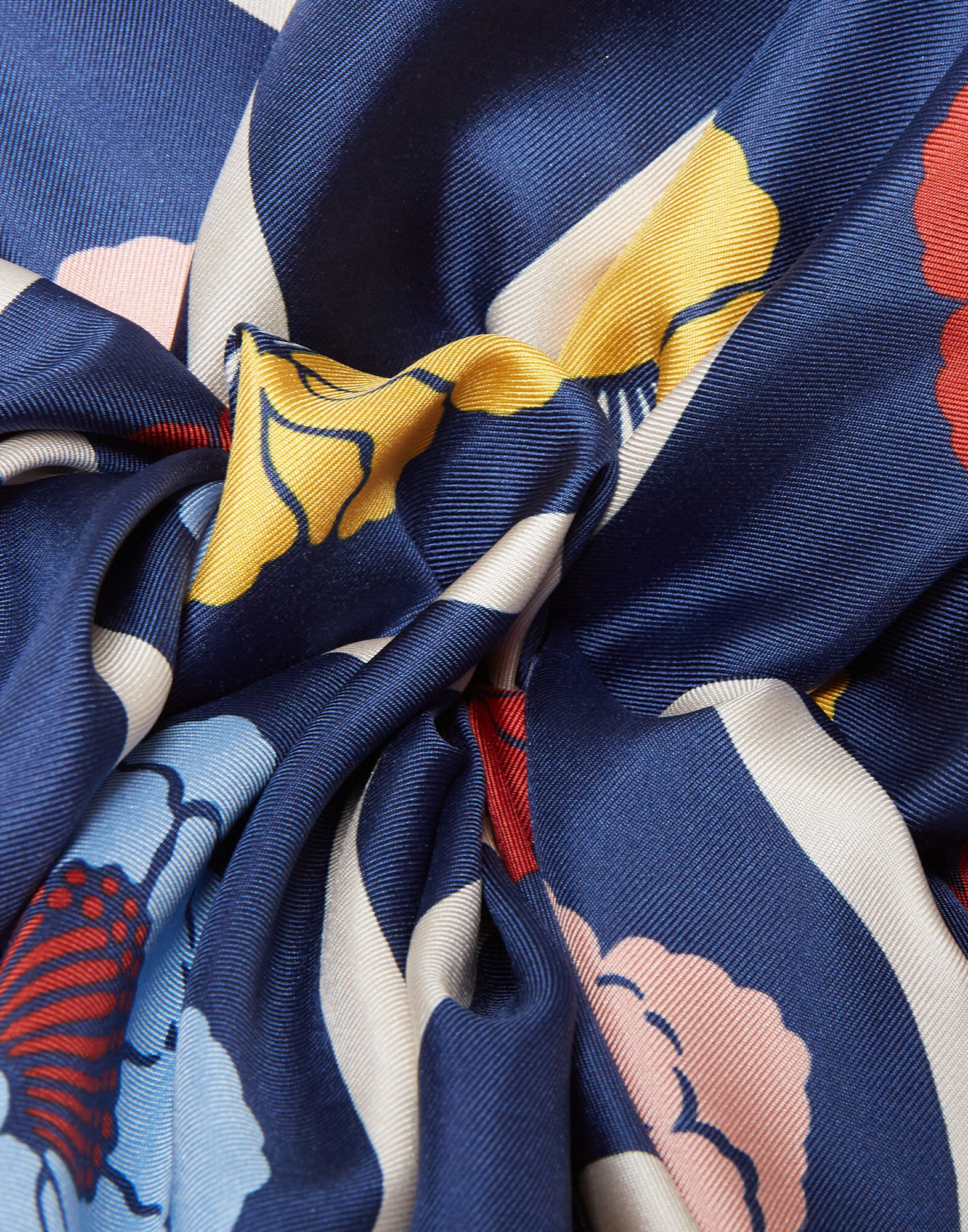 La DoubleJ Giga Scrunchie Whitsun Blue SCR0003SIL001FSK01BU03