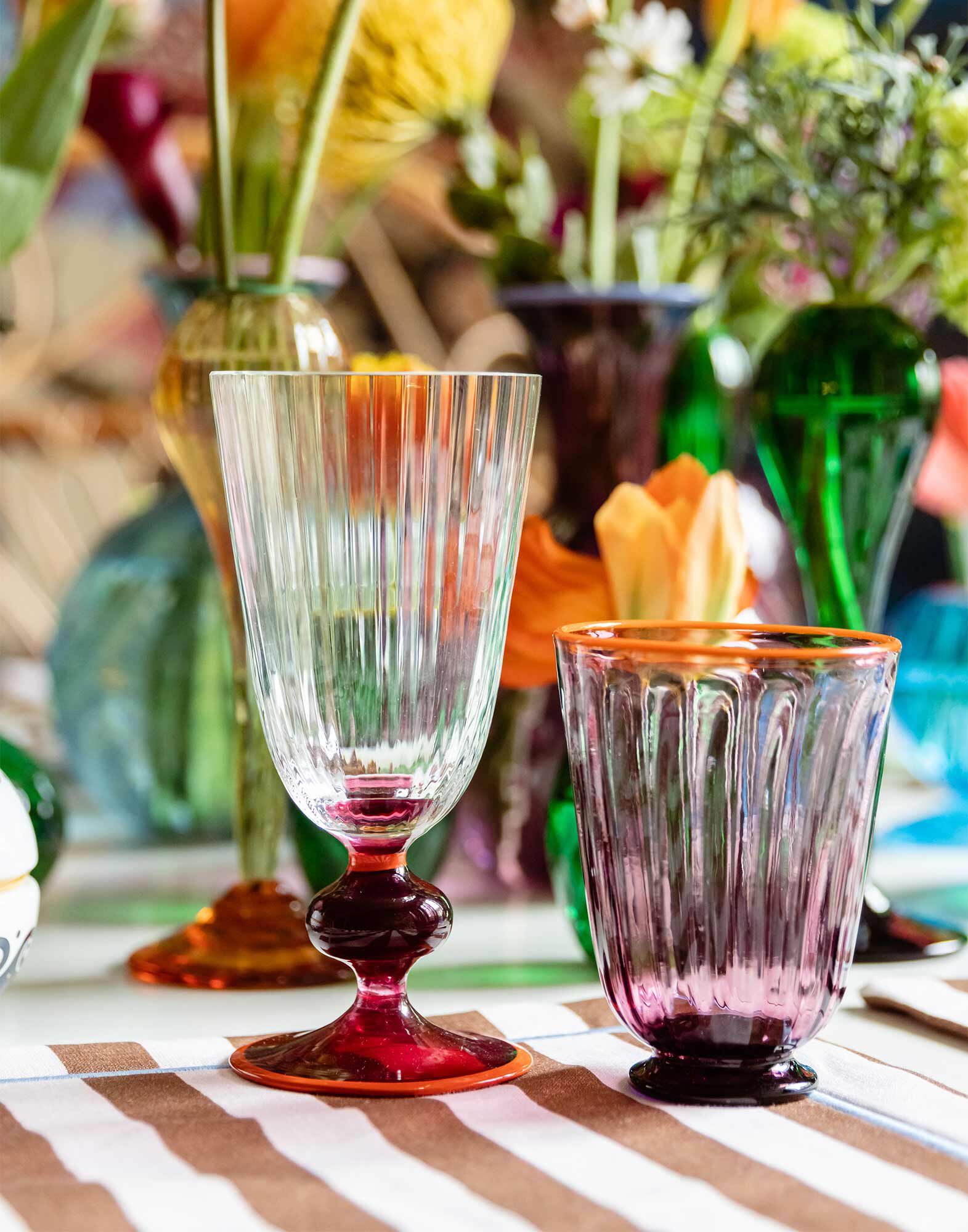 La DoubleJ Perfetto Glass Red GLA0021MUR001RED0001