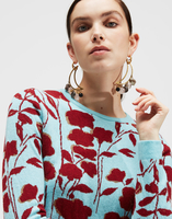 LaDoubleJ Skinny Crew Neck LaDoubleJ Skinny Crew Neck Devon Azzurro PUL0038KNI031DEV0004