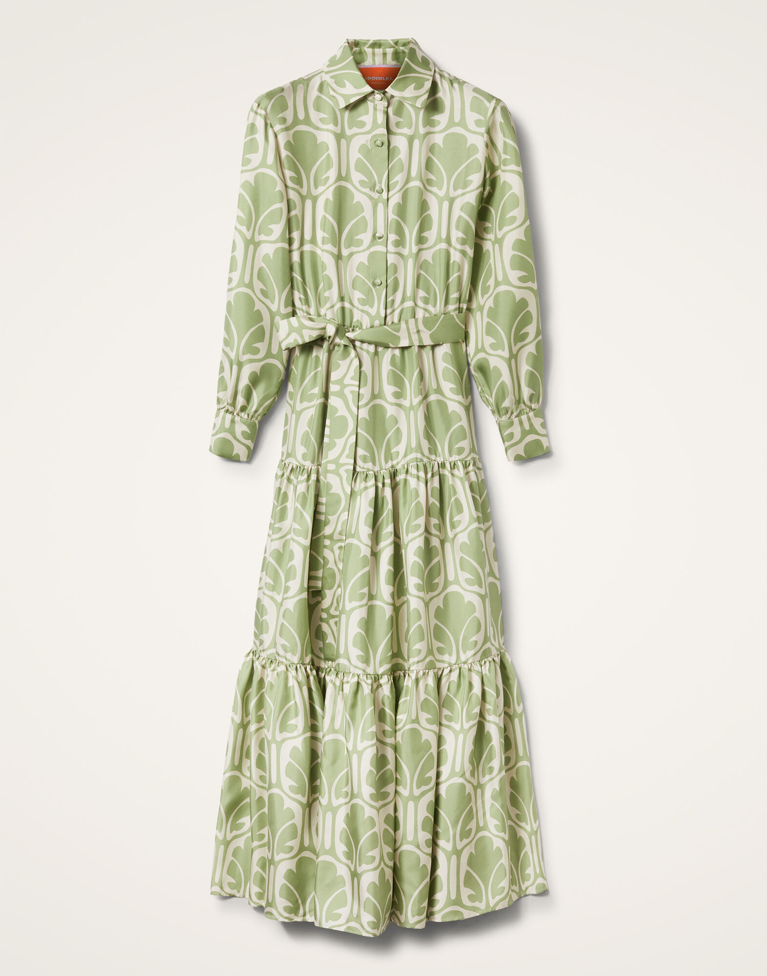 La DoubleJ Bellini Dress Grove DRE0016SIL001GRV01GR05