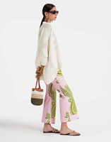 La DoubleJ Hendrix Pants La DoubleJ Hendrix Pants Big Pineapple Pink TRO0014COT005PNP01PI01