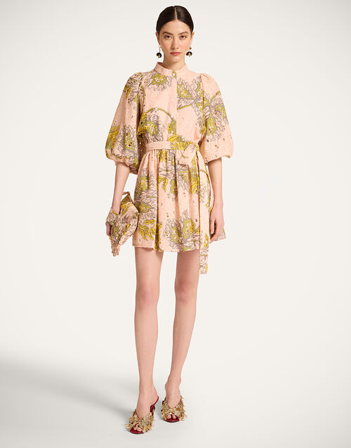La DoubleJ Mini Portofino Dress Swathe Pink DRE0751EMB031SWA01PI01