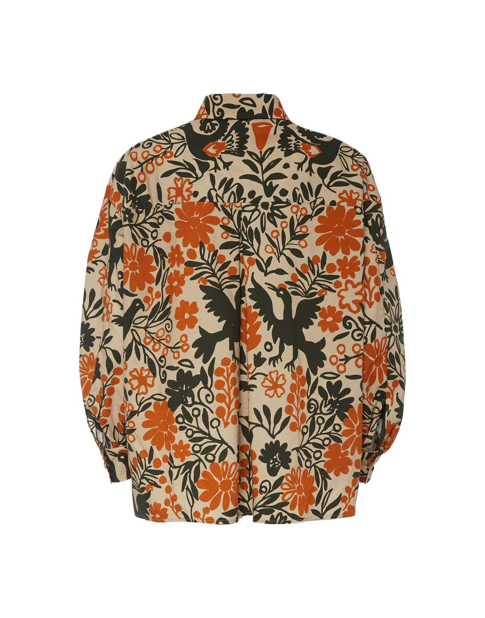 La DoubleJ Poet Shirt Forest SHI0055COT001FOR0001