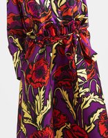 LaDoubleJ Sardegna Skirt LaDoubleJ Sardegna Skirt Big Blooms Viola SKI0043CAD001PFI0004