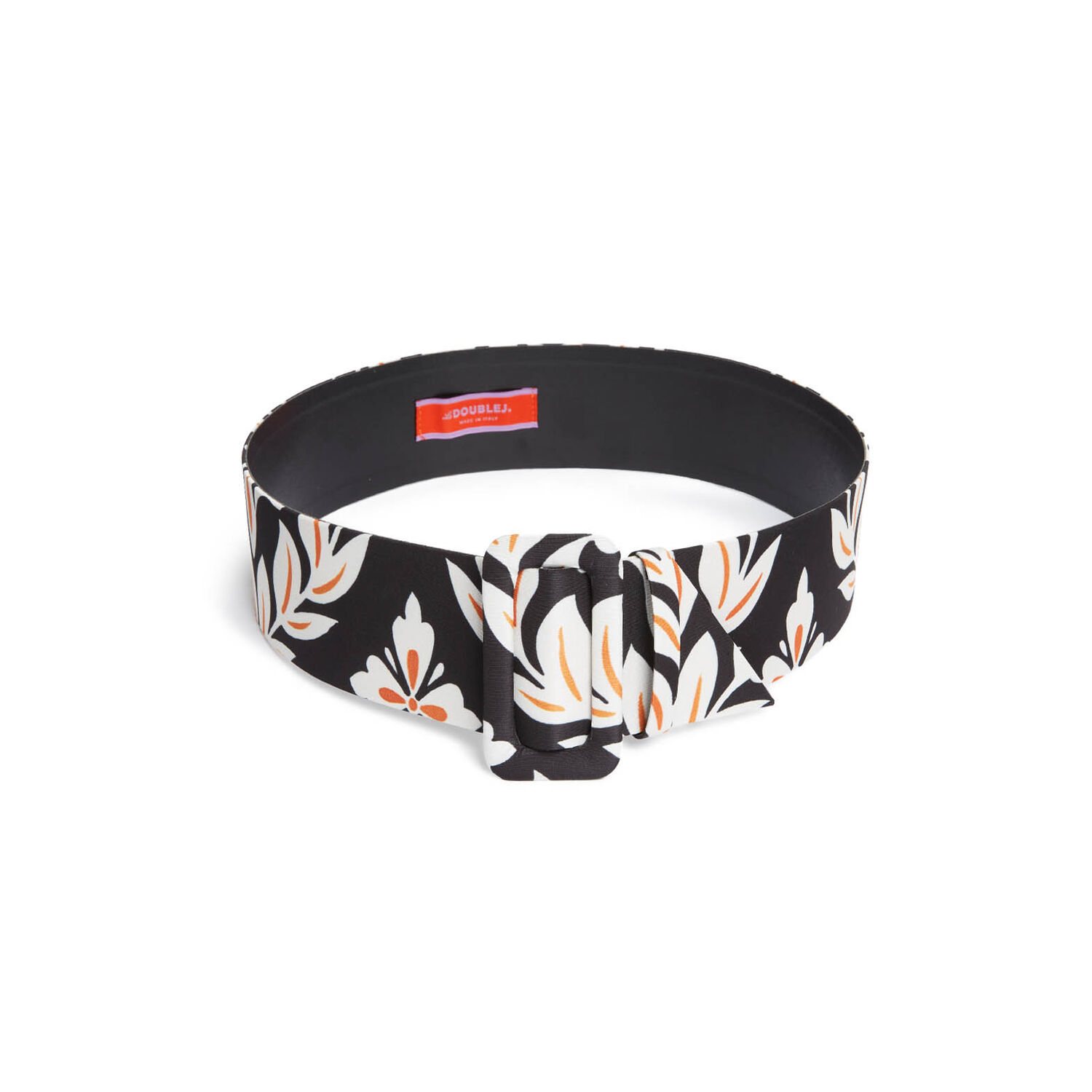 Shop La Doublej Medium Belt In Ghirlanda Black