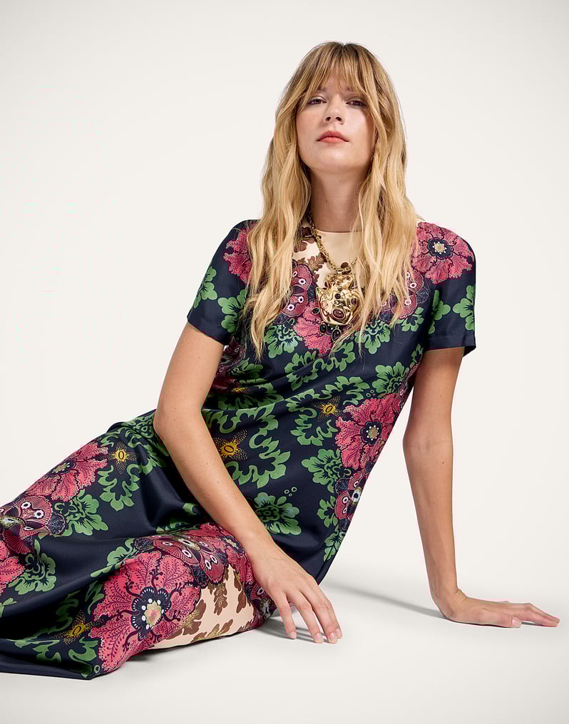 La DoubleJ Swing Dress La DoubleJ Swing Dress Bounty Placée Red DRE0128SIL006BOU01RE01