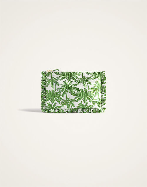 La DoubleJ Hand Pochette Tropicana White BAG0059JCQ112TRC03WH01