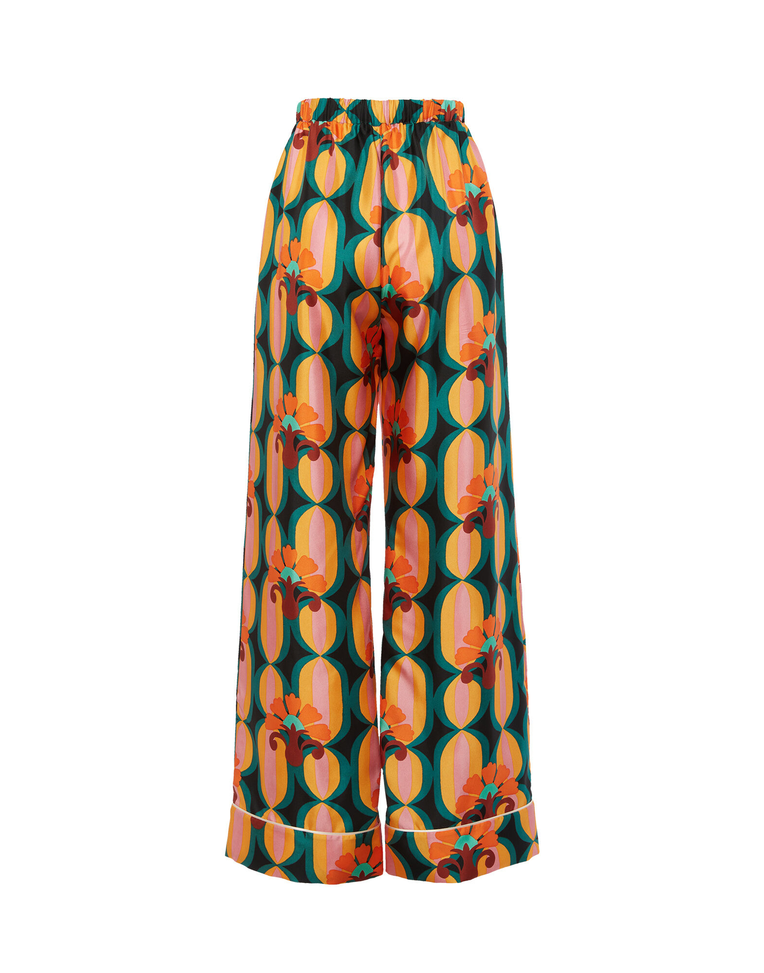 La DoubleJ Pajama Pants Arcturus Blue Petrol TRO0116SIL001ARC01BU05