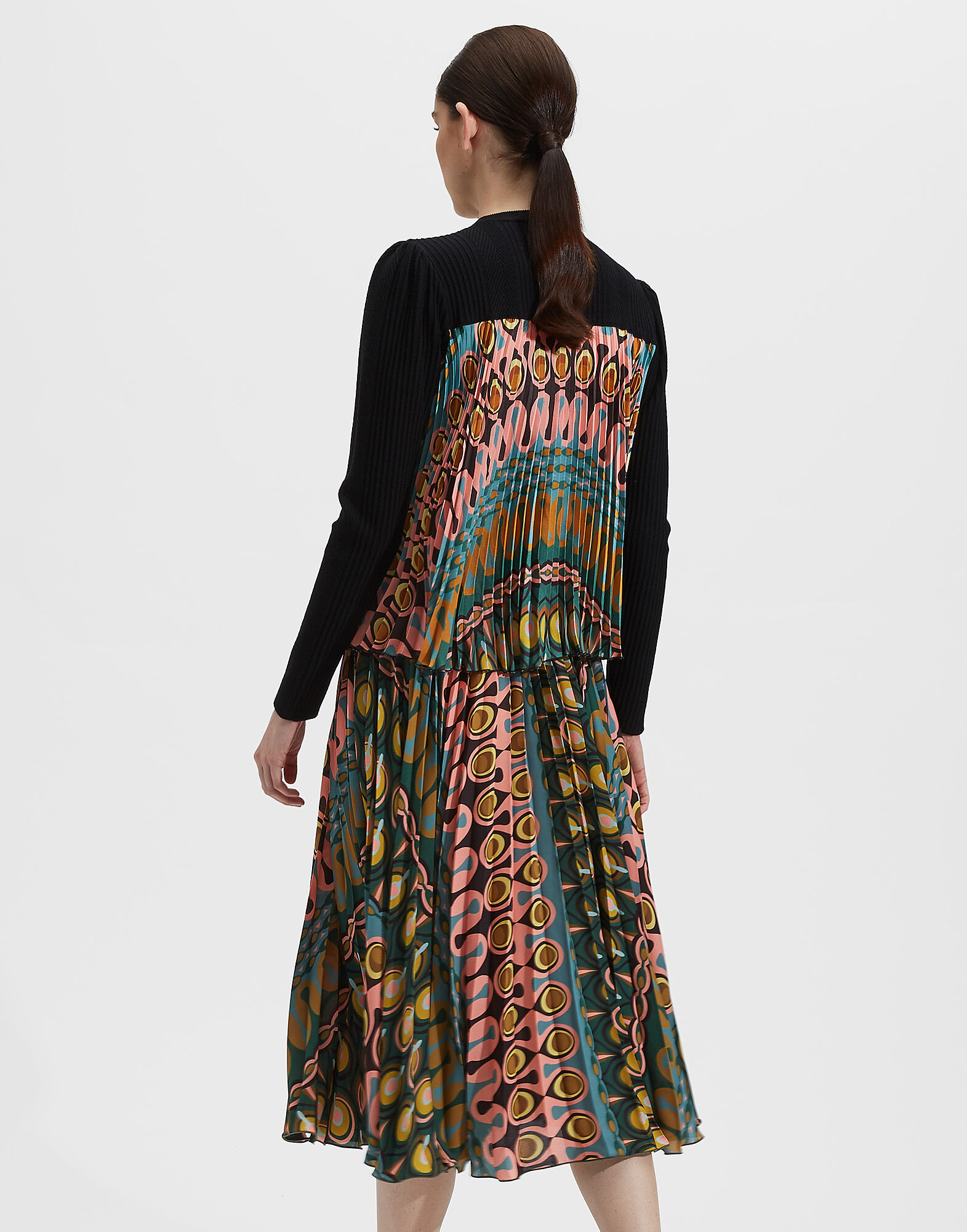 LaDoubleJ Super Sweater Nero/Rio Verde PUL0033KNI024BLA0003