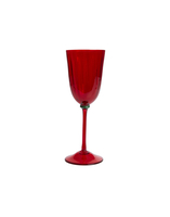 La DoubleJ Wine Rainbow Glasses Set Of 2 Red GLA0020MUR001RED0001