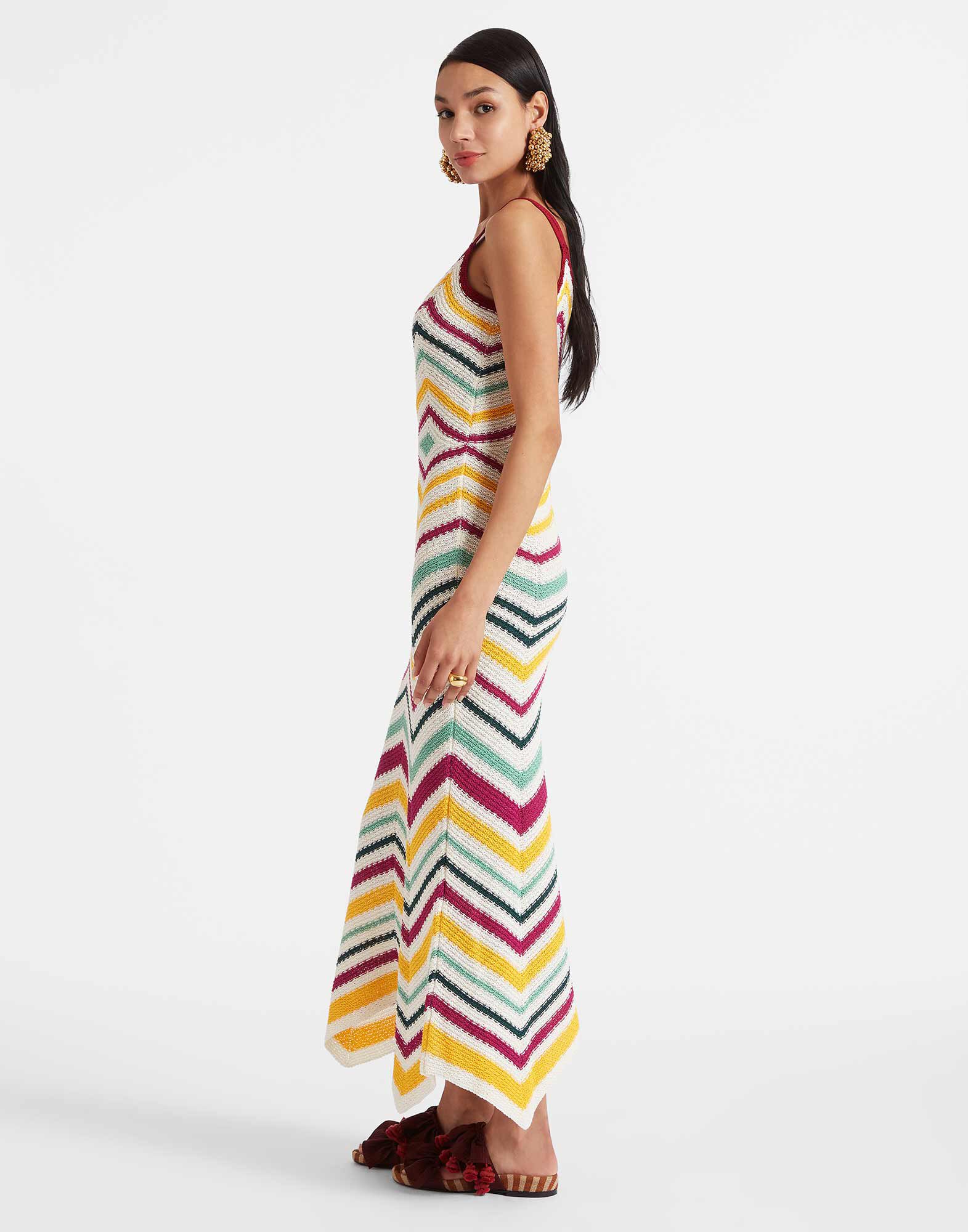 La DoubleJ Dazzling Knit Dress Multicolor DRE0696KNI111VA246MU01