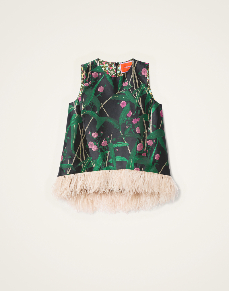 La DoubleJ La Scala Top La DoubleJ La Scala Top Bamboo Black TOP0013JCQ119BMB02BL01