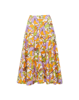 La DoubleJ Milano Skirt La DoubleJ Milano Skirt Vines Bianco SKI0072COT001VIN0002