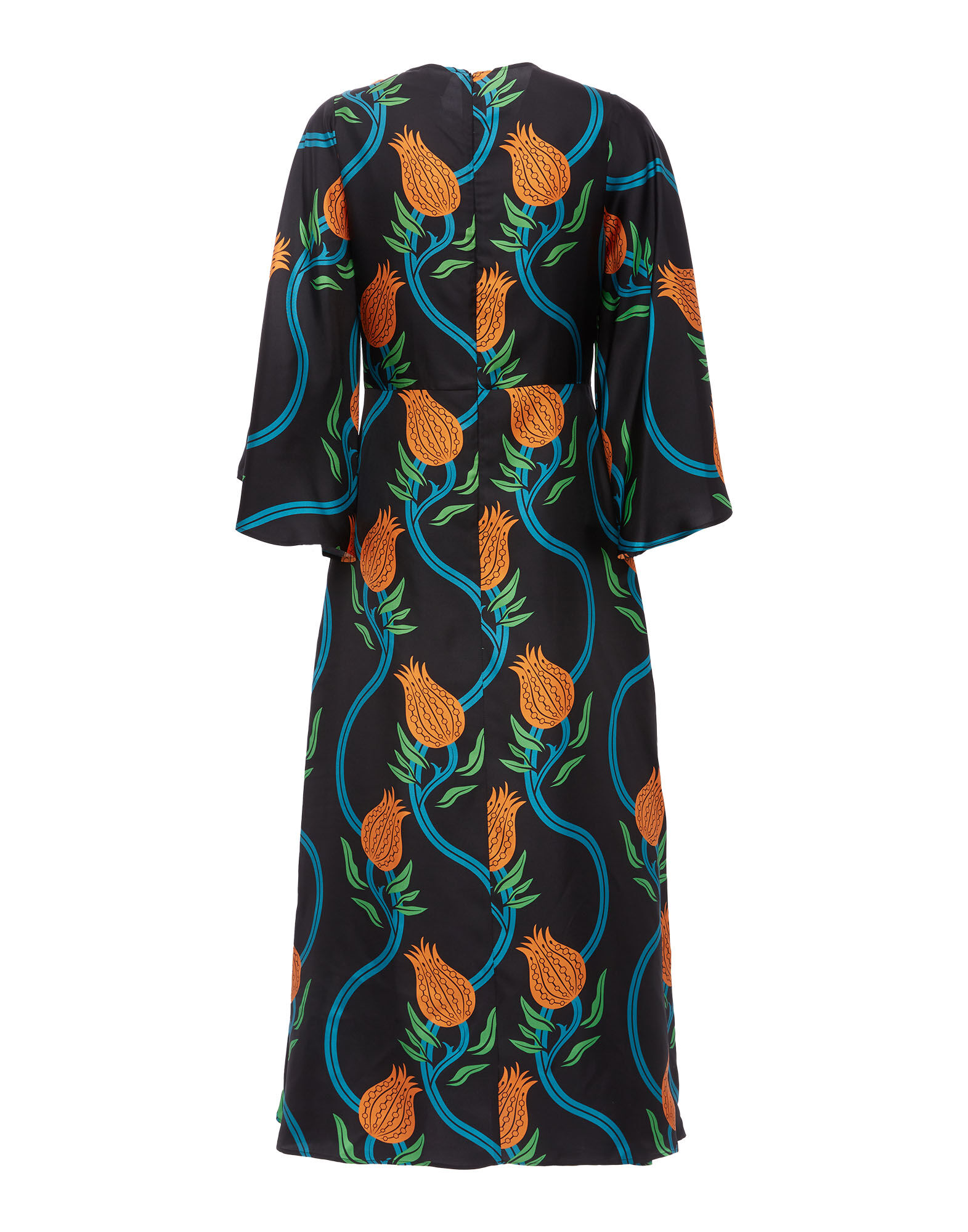 La DoubleJ Sorella Dress Melograno Nero DRE0179SIL001MEL0003