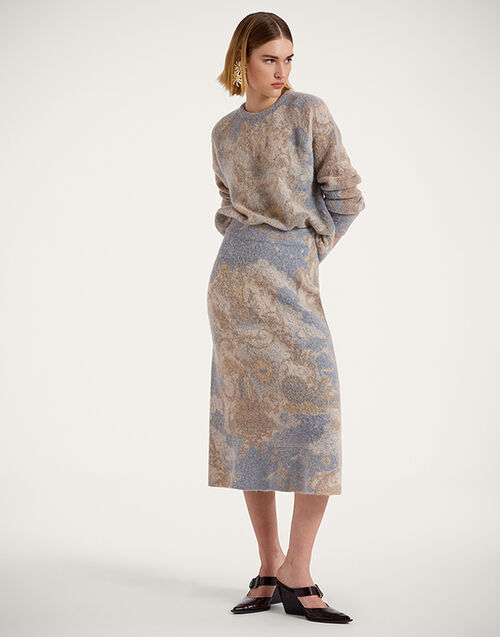 La DoubleJ All-In Skirt Light Blue SKI0134KNI124VA291BU01