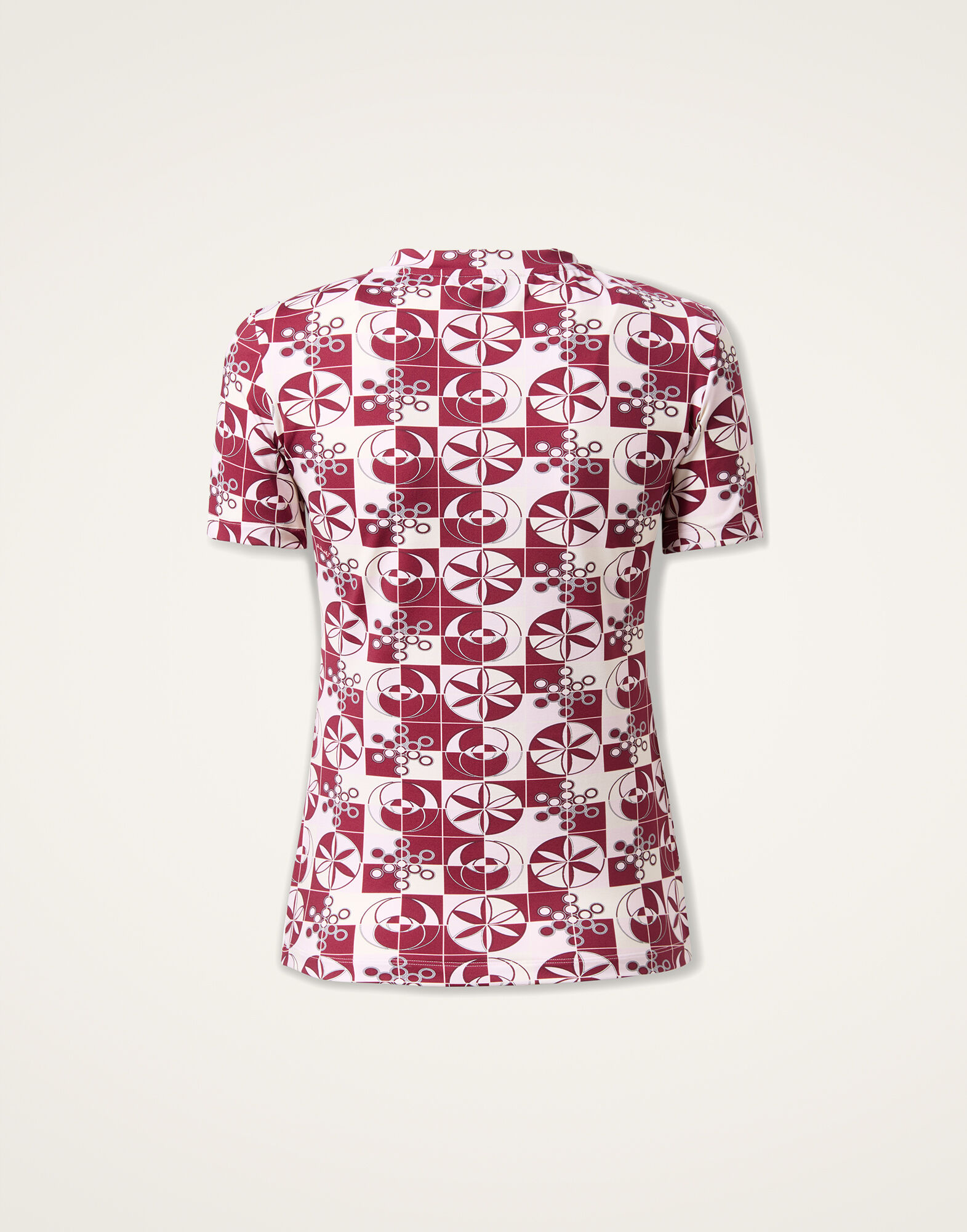 La DoubleJ Jazzercize T-Shirt Eclipse Bordeaux TSH0010JER049ECL01RE02