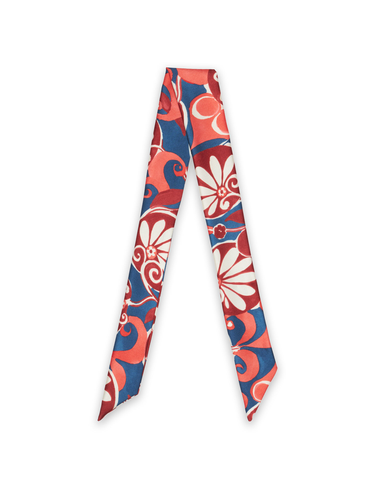 La DoubleJ Slim Scarf Moonflower Navy HEB0012FOD001MOO01BU06