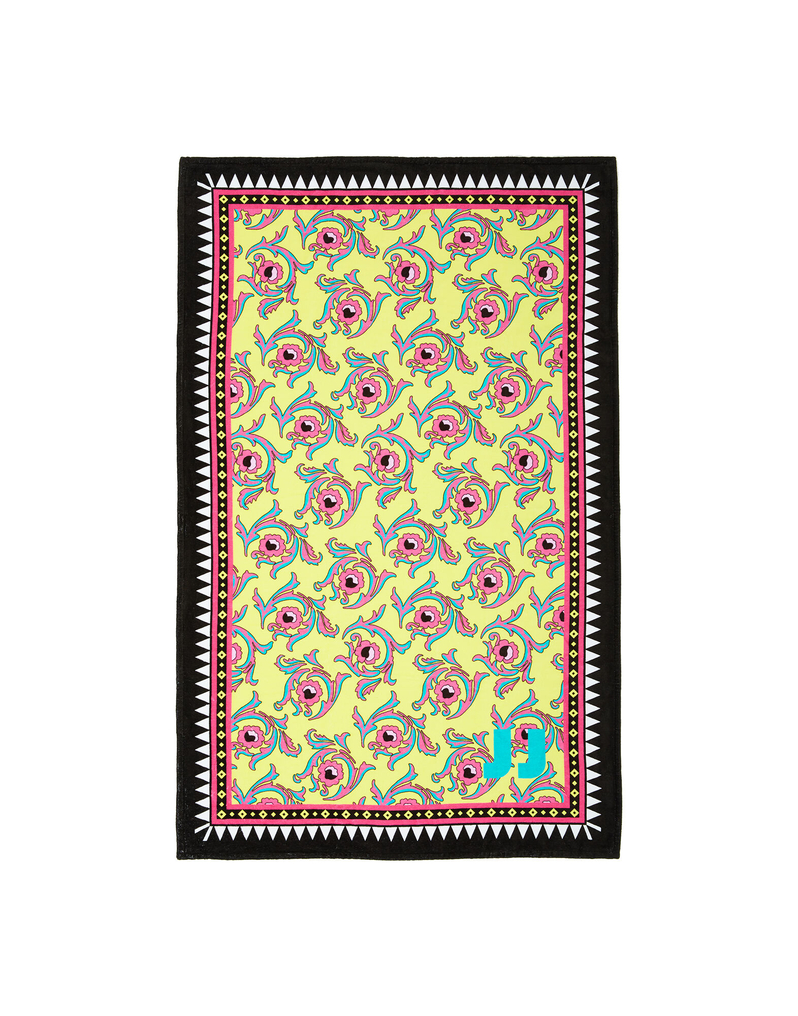 LaDoubleJ Beach Towels LaDoubleJ Beach Towels Cartwheel Giallo TOW0003TER002CRW0004