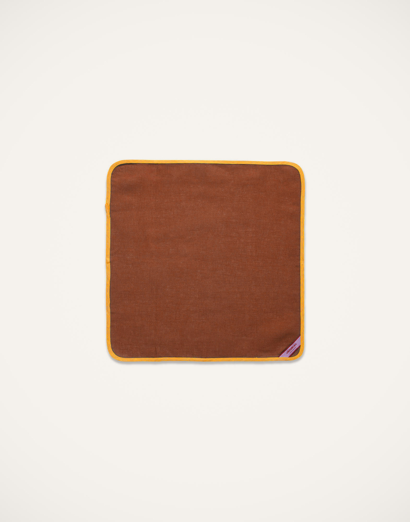 La DoubleJ Large Napkins Set Of 2 La DoubleJ Large Napkins Set Of 2 Rainbow Chocolate NAP0010LIN006RAI0034