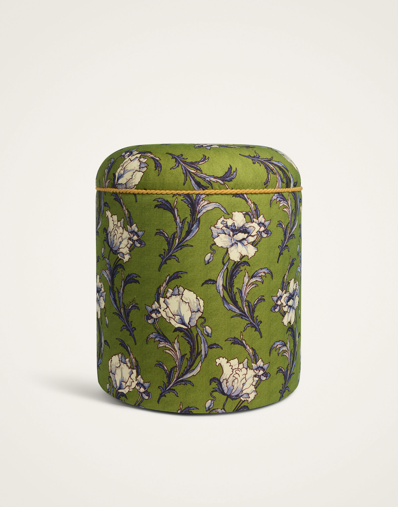 La DoubleJ Baba' Outdoor Pouf Nymph Bloom Fiesole Green POU0003POL020NYB01GR16