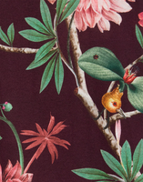 La DoubleJ Sporty Swing Dress La DoubleJ Sporty Swing Dress Zooflora Burgundy DRE0247JER002ZOF02RE02