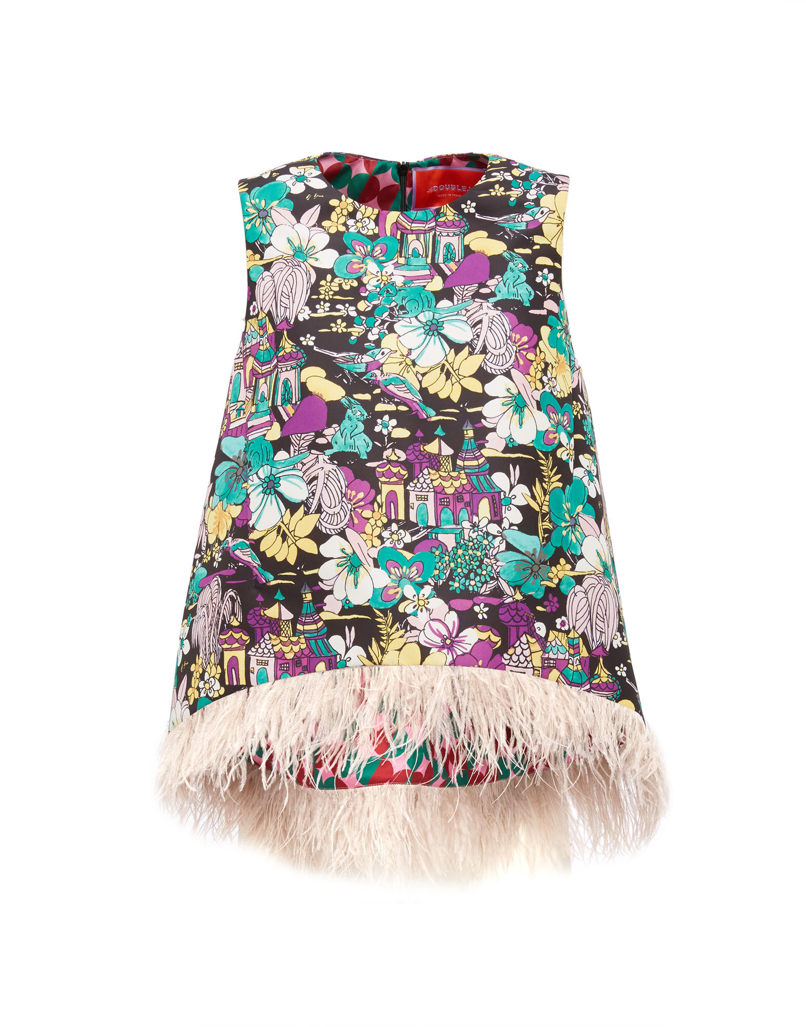 La DoubleJ La Scala Top (With Feathers) Temples TOP0013FAI001TEM0001