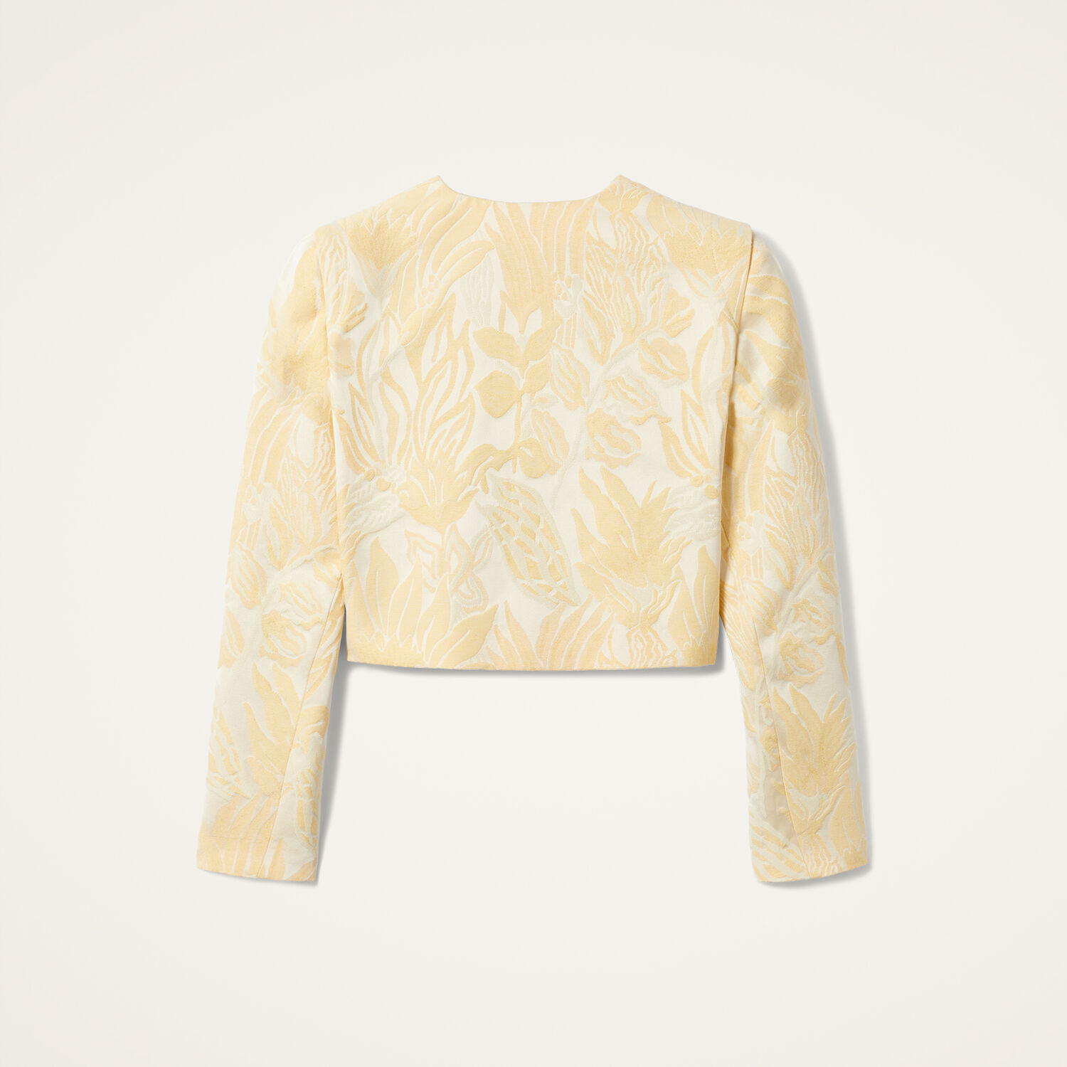 La Doublej Bijoux Jacket In Iris Yellow