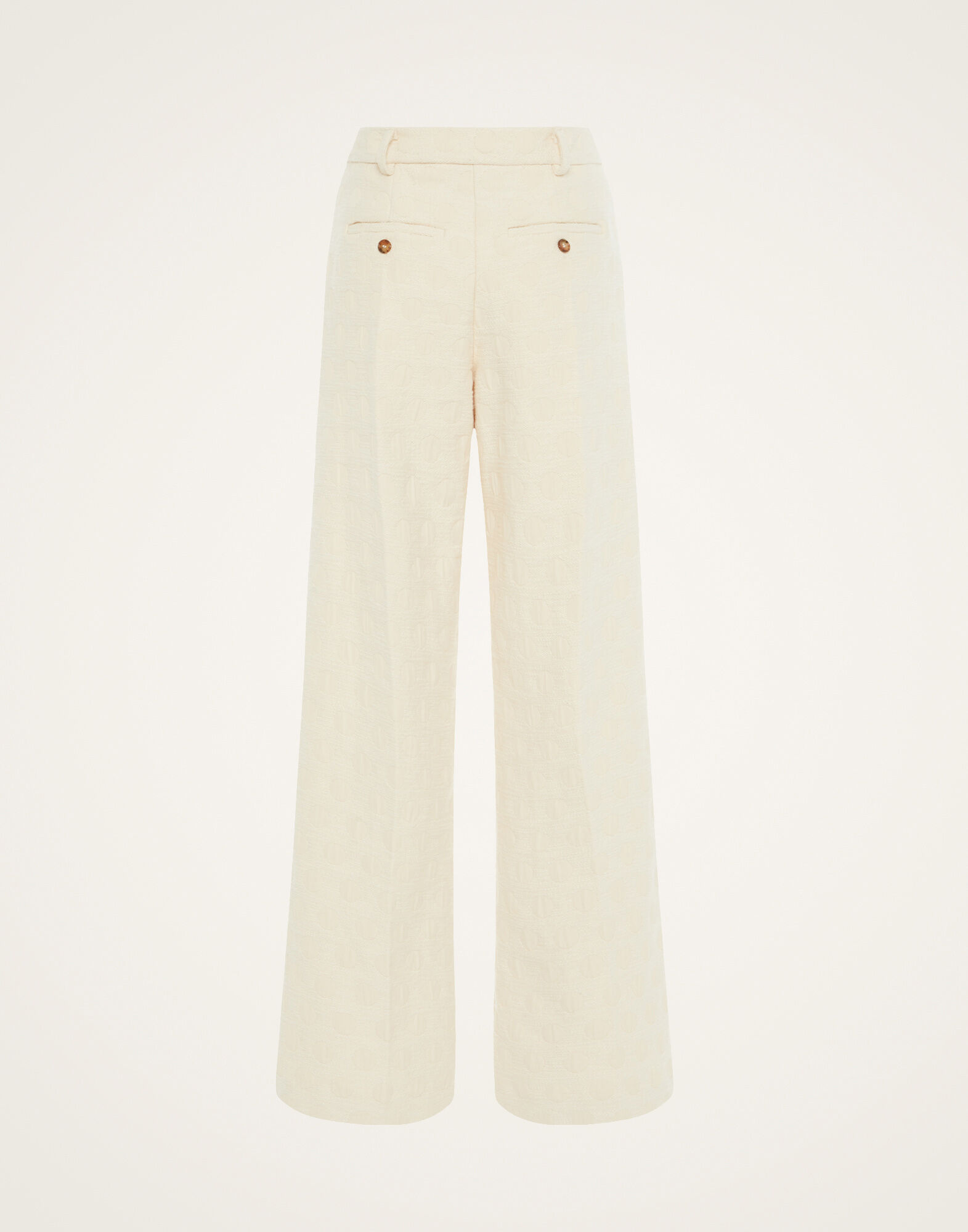 パンツ LA DOUBLEJ Women Straight Pants TRO0026 SIL006 PI01 Pink Stretch Pants in Pagoda Placée Pink for Women | La DoubleJ US