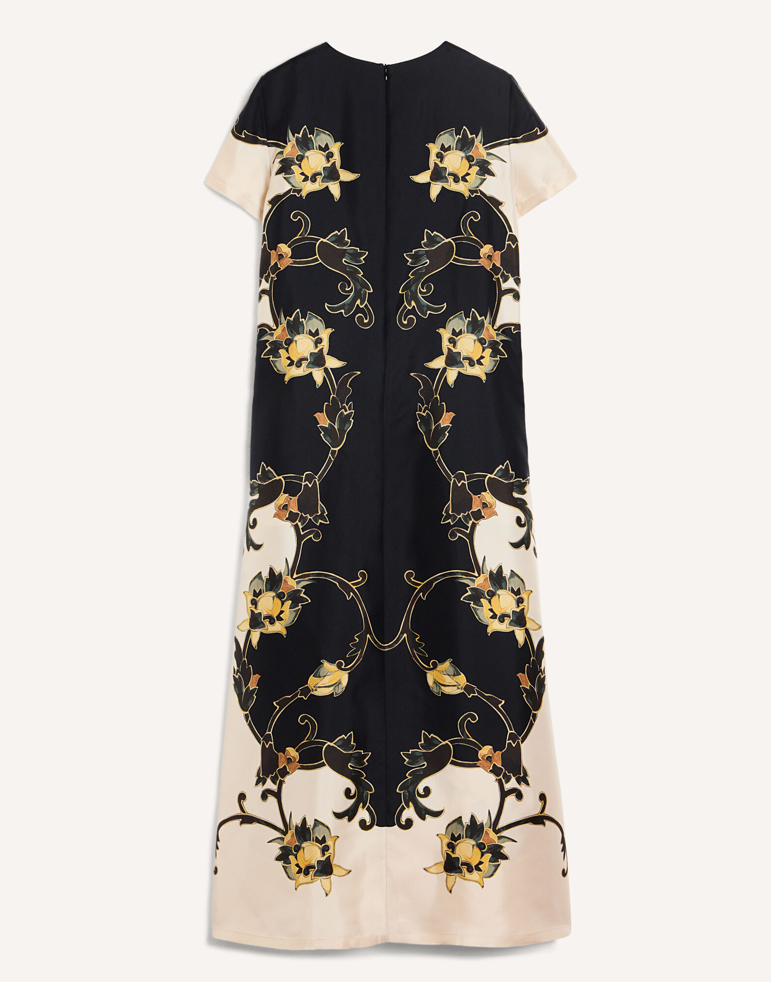 La DoubleJ Swing Dress Buttercup Plac&eacute;e Black DRE0128SIL001BTC03BL01