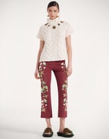 La DoubleJ Portrait Top La DoubleJ Portrait Top Solid Ivory PUL0204KNI120VA271WH04