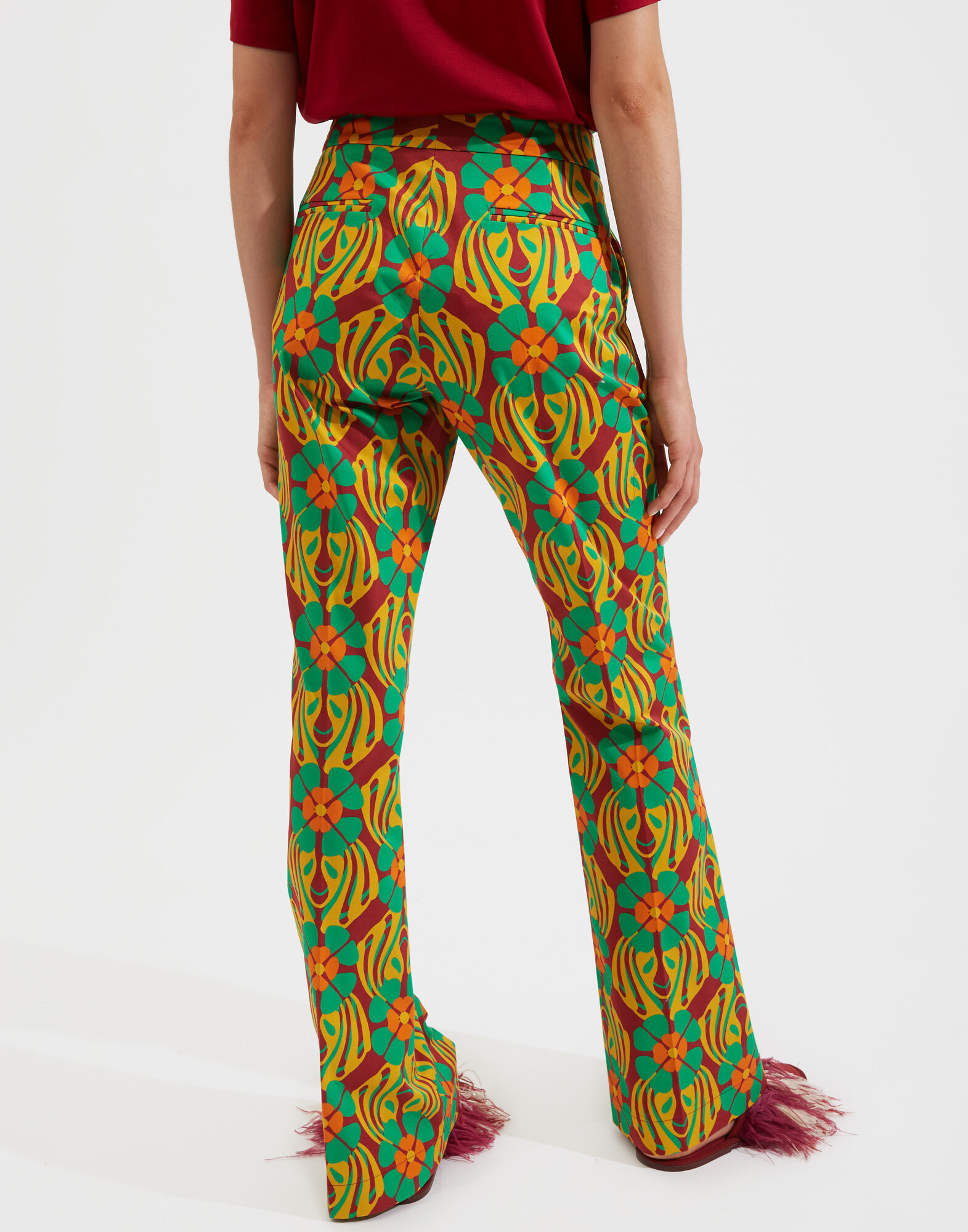 La DoubleJ Saturday Night Pants Clover TRO0030COT006CLO0003