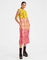 La DoubleJ Column Dress La DoubleJ Column Dress Jacquard Multicolor DRE0389JAC031MUL0046