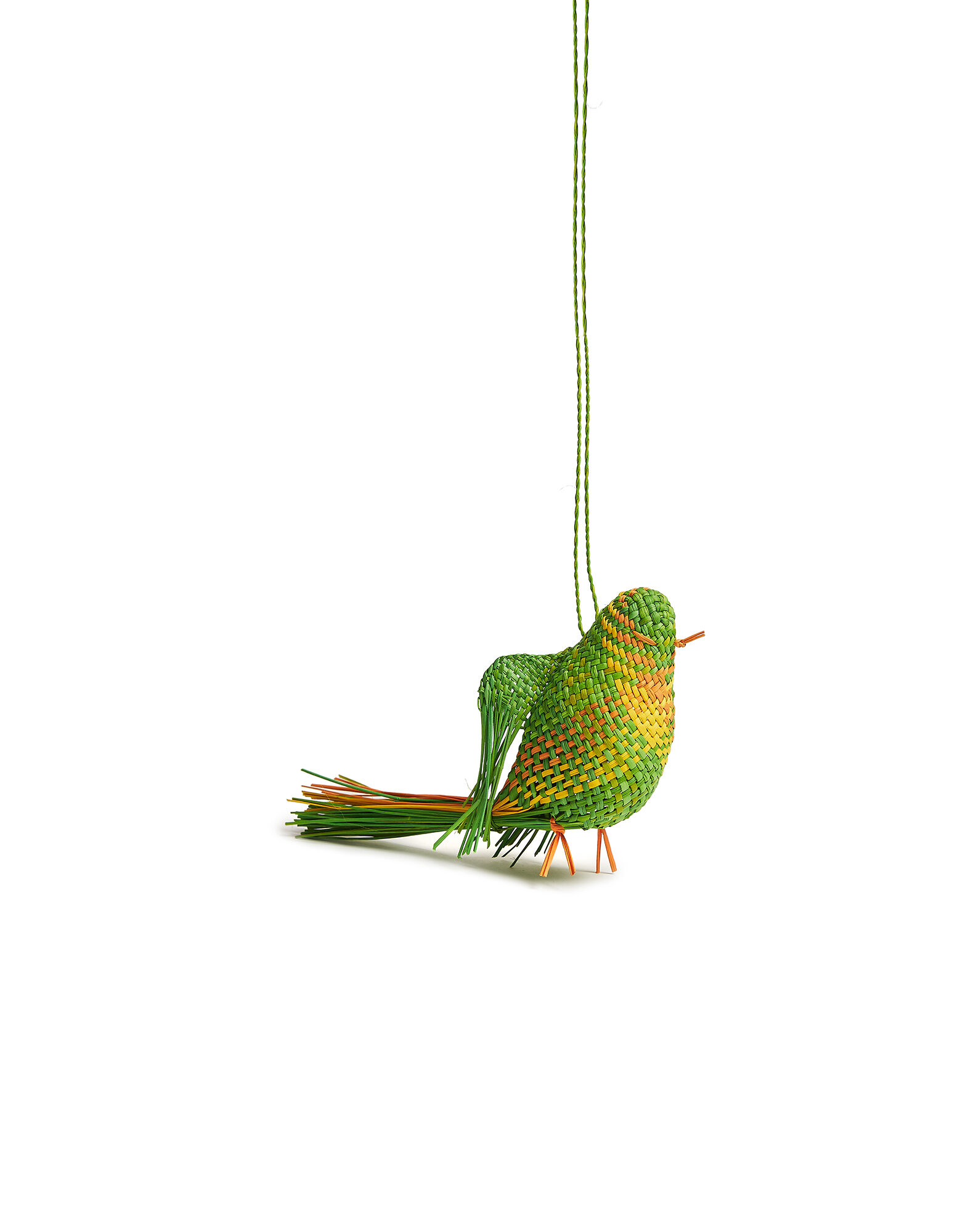 La DoubleJ Set Of 3 Bird Ornaments Multicolor Gordo GOR0001STR001MUL0022