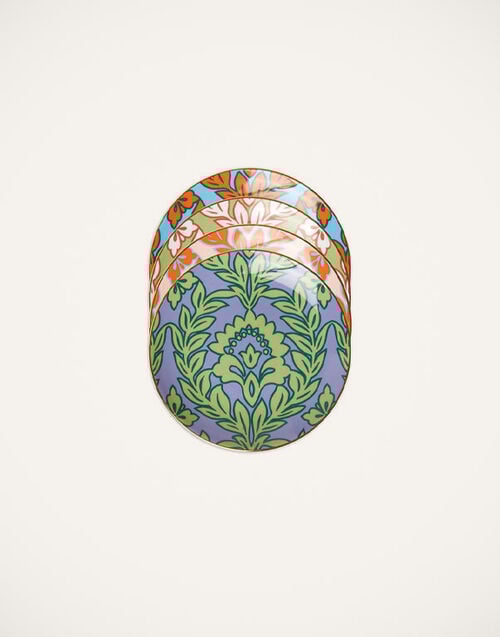 La DoubleJ Side Plates Set Of 4 La DoubleJ Side Plates Set Of 4 Spring Garland DIS0079CER001GRL0009