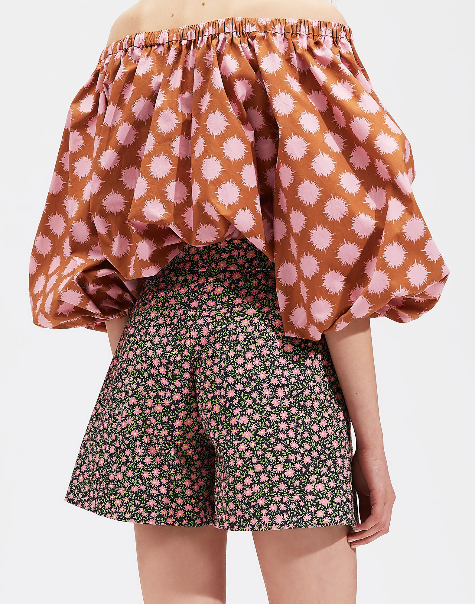 LaDoubleJ Good Butt Shorts Daisy TRO0010COT006DAI0001