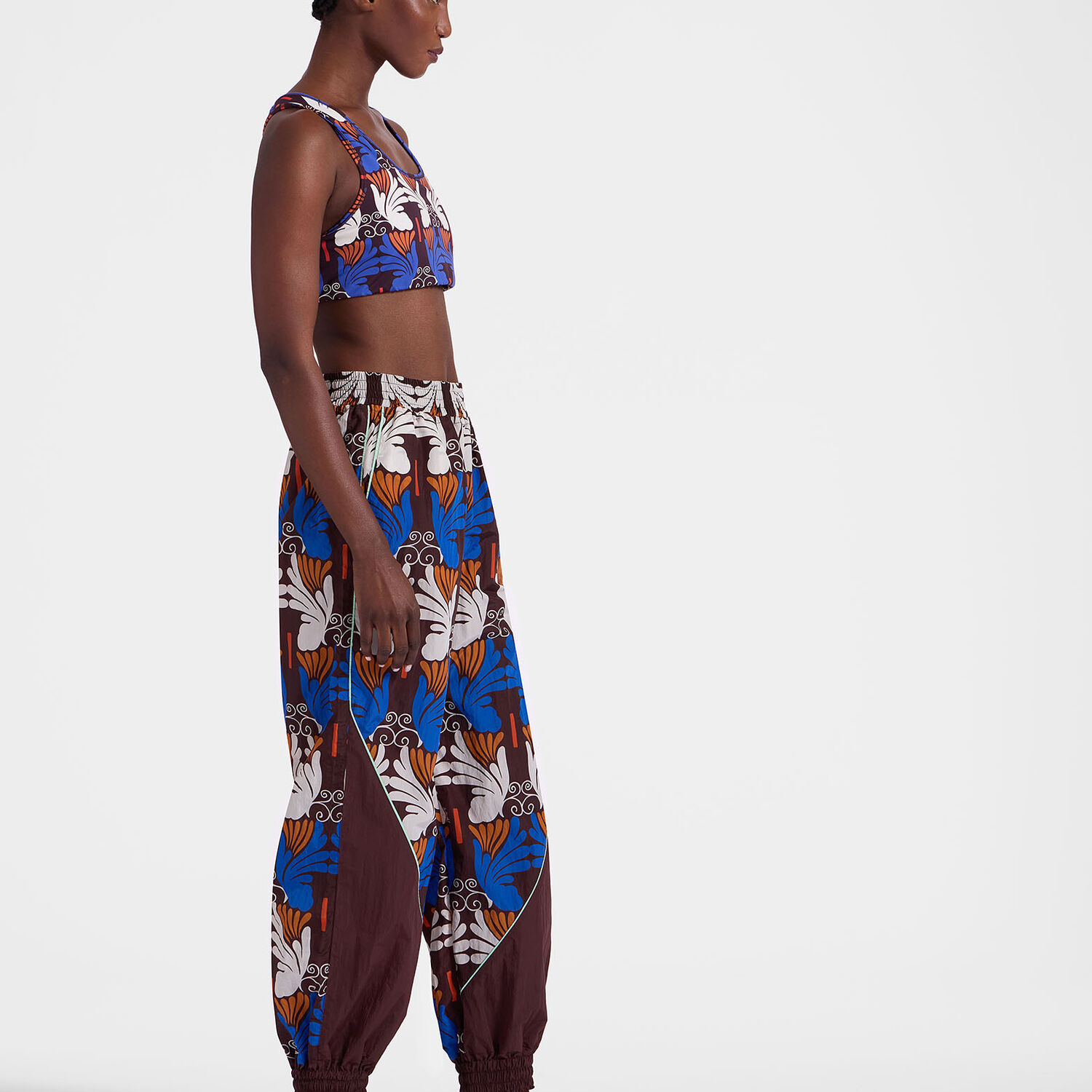 La Doublej Court Pants In Ali Chocolate