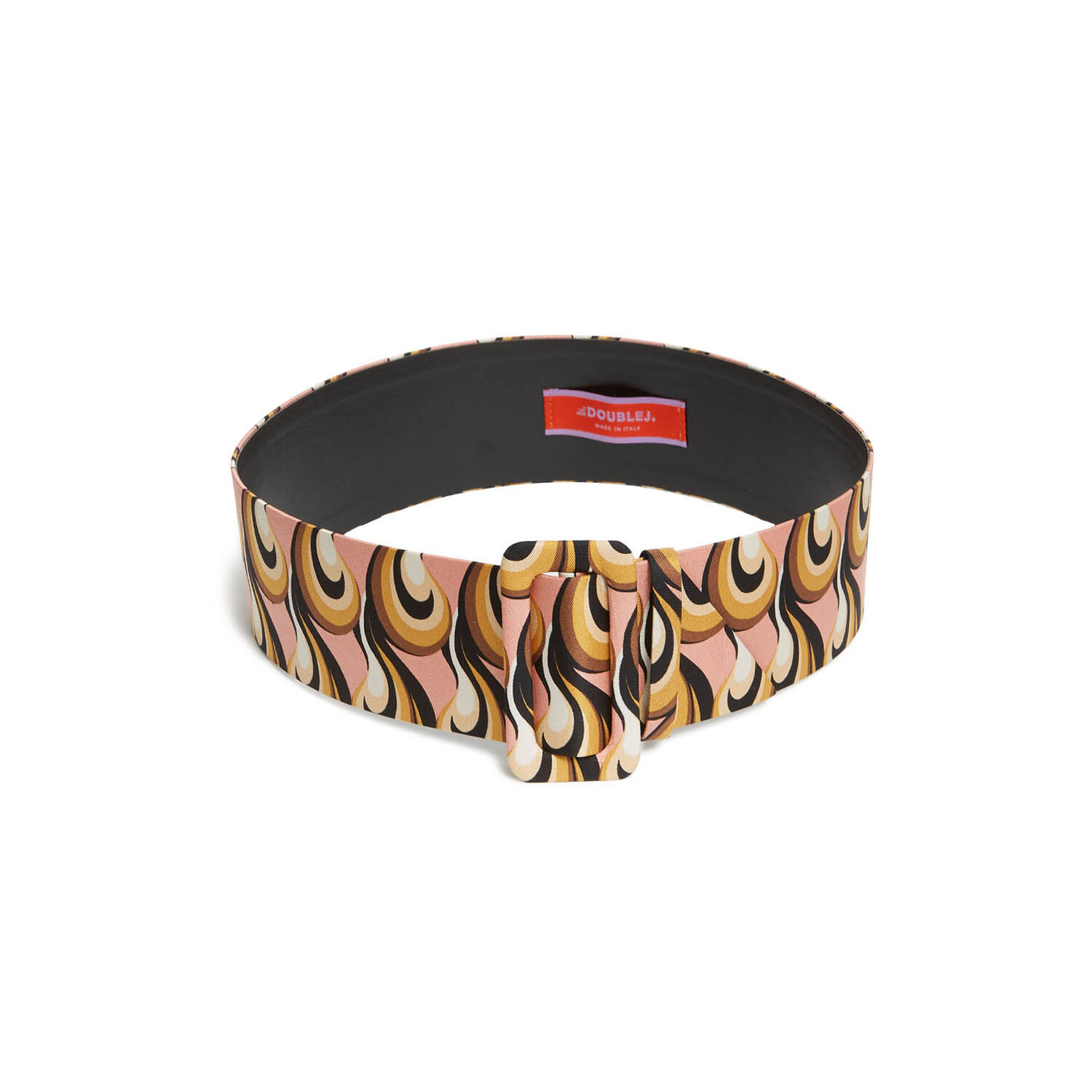 La Doublej Medium Belt In Melty Pink