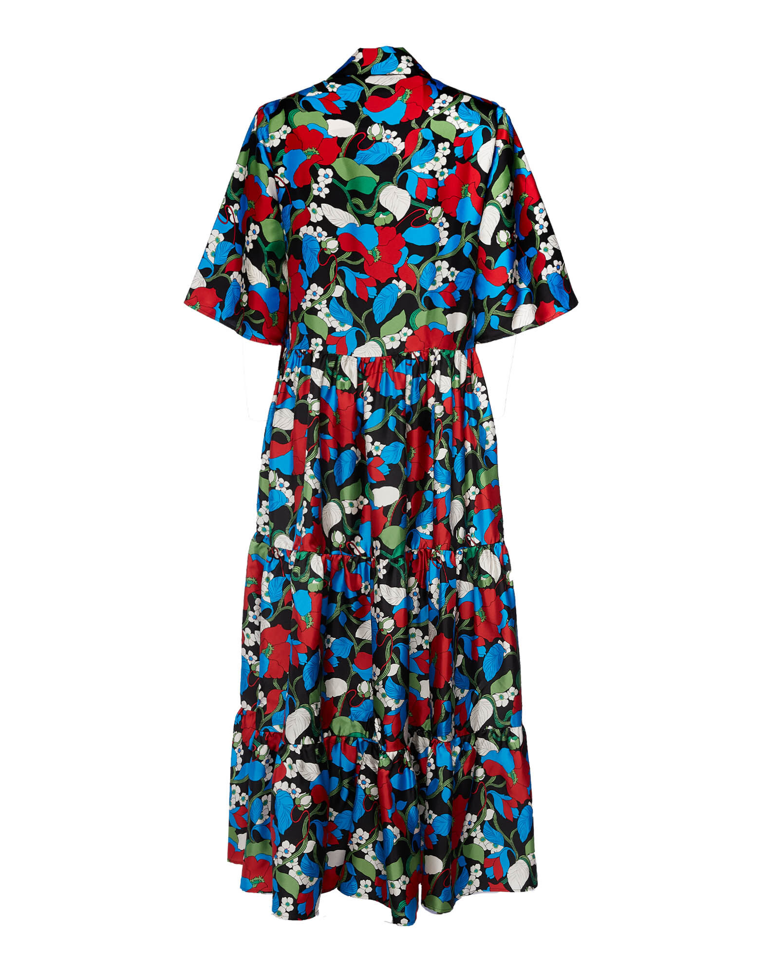 La DoubleJ The J Dress Vines Black DRE0435SIL001VIN0004