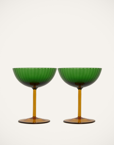 Savage set di 2 bicchieri coupé - Nude Glass Savage set di 2 bicchieri coupé - Nude Glass