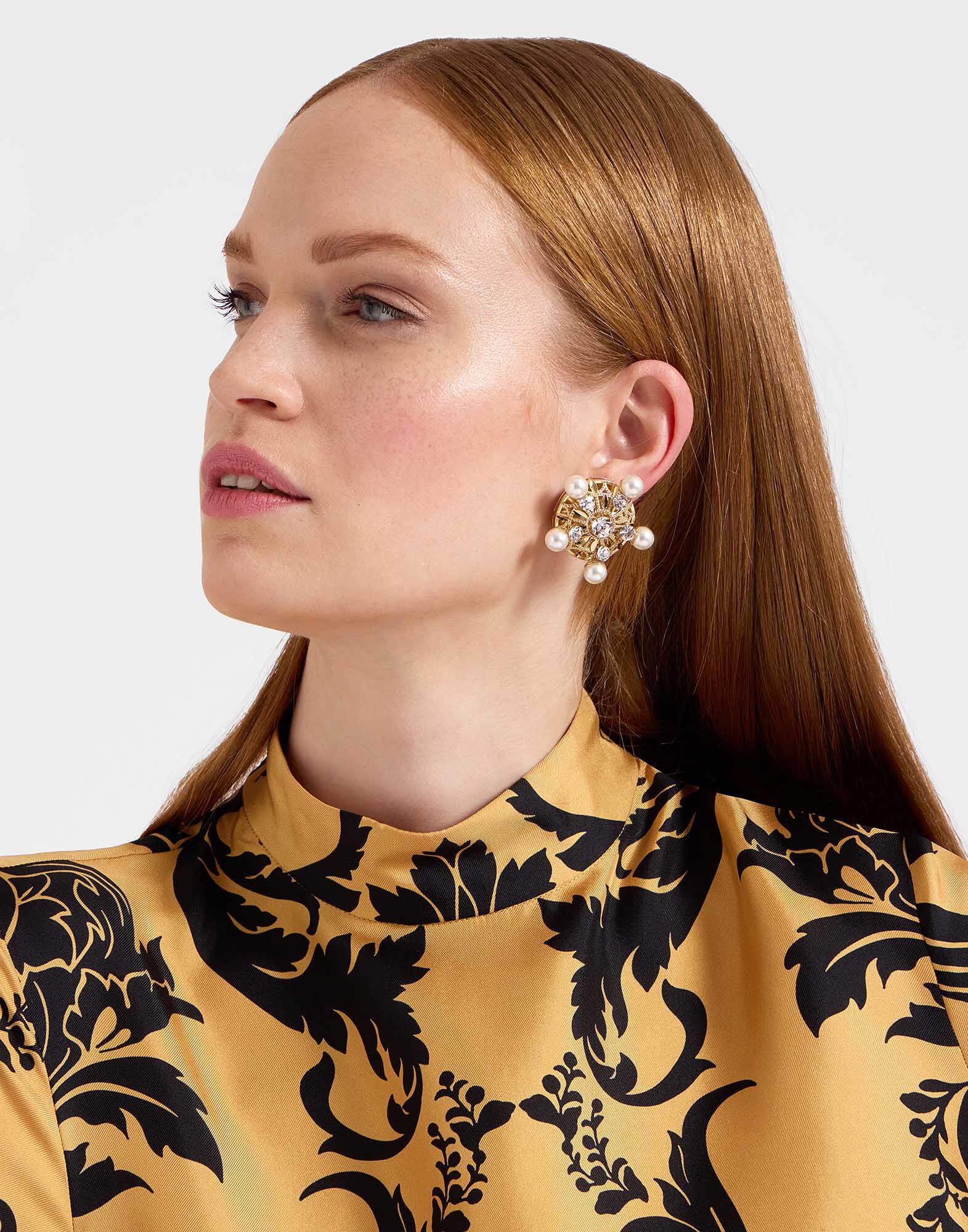 La DoubleJ Make An Exit Top Cherubs Gold TOP0104SIL001CRB01YE05