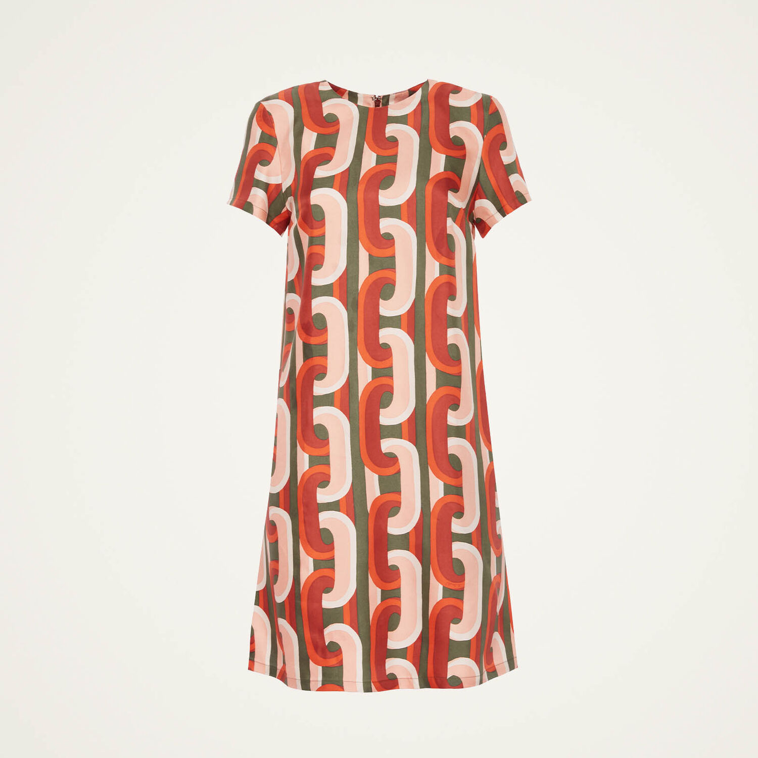 La Doublej Sporty Swing Dress In Prometheus Pale Pink