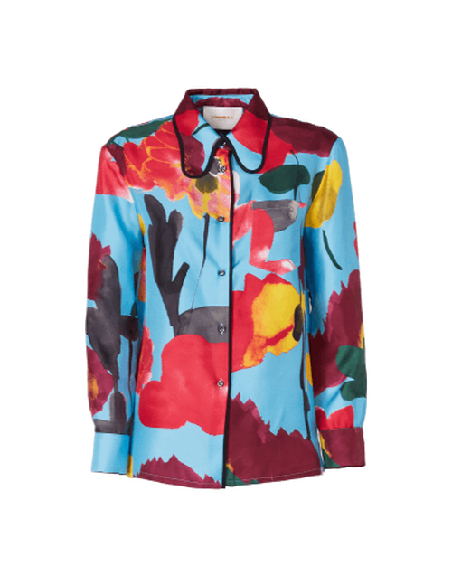 LaDoubleJ Rodeo Shirt Prom Azzurro SHI0025SIL001PRO0002