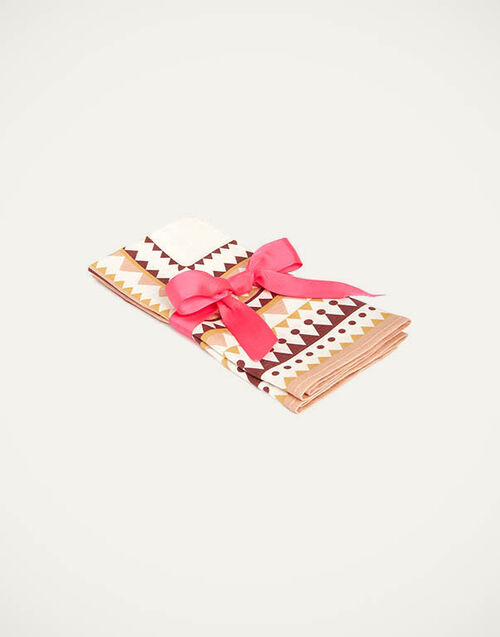 La DoubleJ Large Napkins Set Of 2 La DoubleJ Large Napkins Set Of 2 Doric Placée Pink NAP0006LIN001DOR01PI05