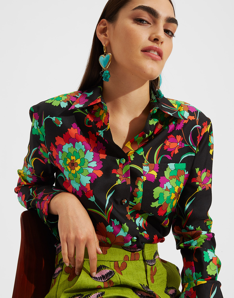 LaDoubleJ Boy Shirt LaDoubleJ Boy Shirt Dandelion SHI0001SIL001DAN0001